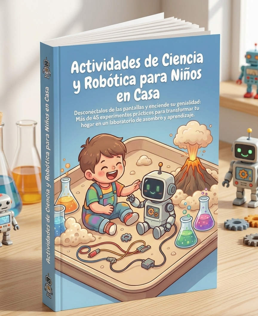 Actividades de ciencia y robótica para niños en casa + 3 bonos